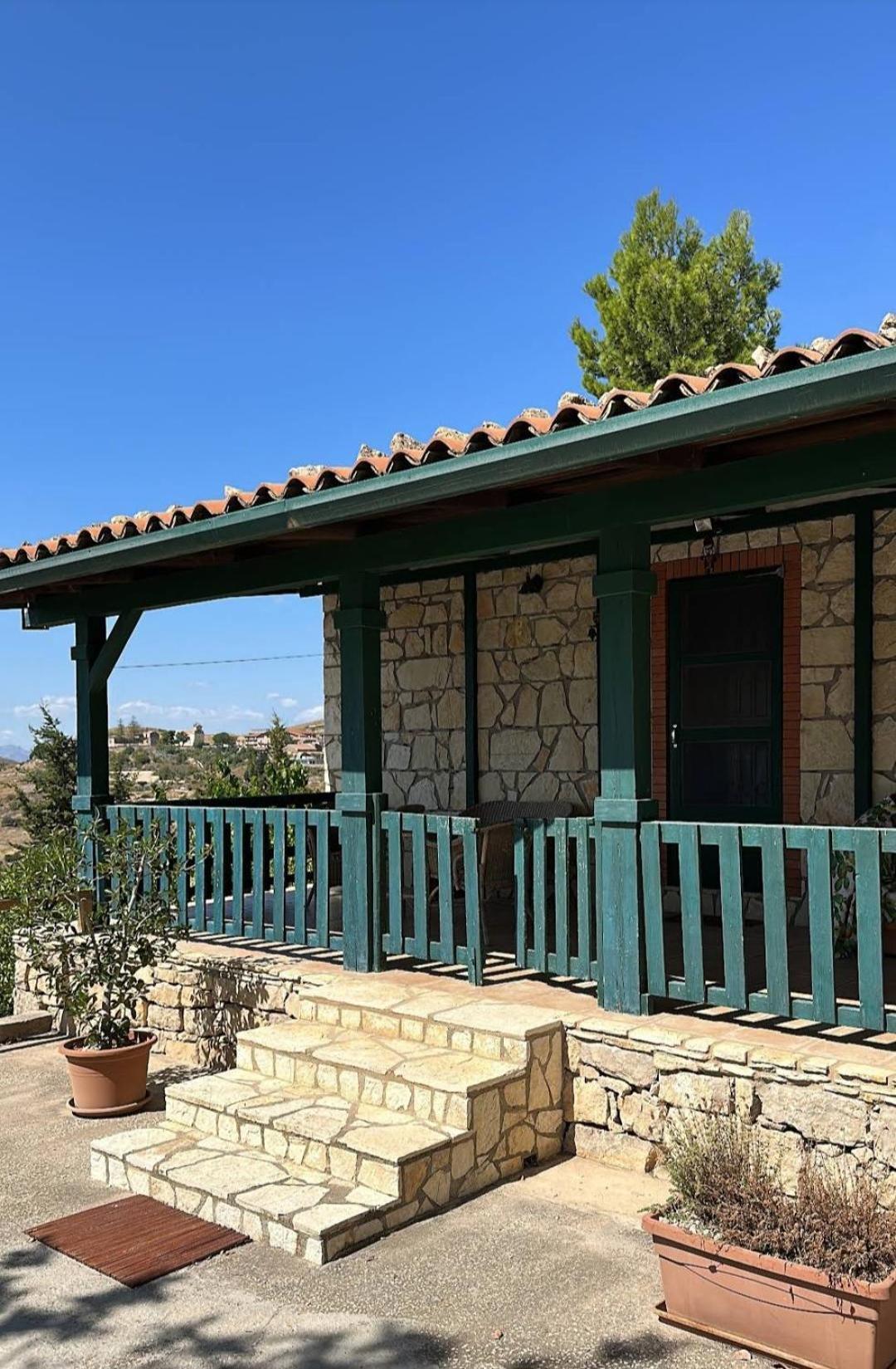 "San Placido Green House" Villa Con Piscina Castel di Iudica Eksteriør bilde